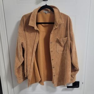 Tan Corduroy Jacket